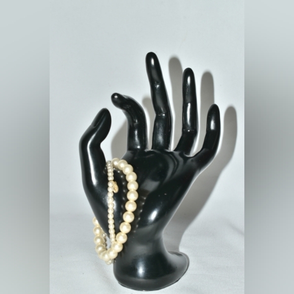 Pearl Beaded K-Gold Pendant Bracelet - Picture 4 of 5